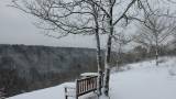  Dourbes :wandelen in de sneeuw