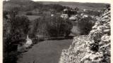 Dourbes : Zicht op het dorp uit de Haute Roche