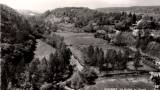 Dourbes : vue du village au départ des ruines de Haute Roche