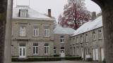 Cour de la ferme-château de Dourbes 