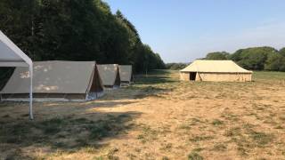 kampeerterrein voor scouts "Haute Roche"in DOURBES 