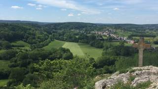 Panorama visible de la Roche à Lomme à Dourbes