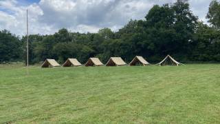 kampeerterrein voor scouts "Haute Roche"in DOURBES 