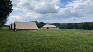 kampeerterrein voor scouts "Haute Roche"in DOURBES 