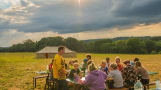 kampeerterrein voor scouts "Haute Roche"in DOURBES 