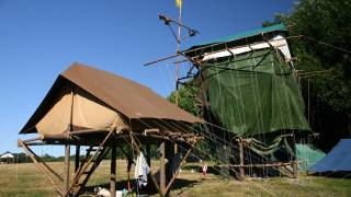 kampeerterrein voor scouts "Haute Roche"in DOURBES 