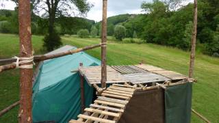 Kampeerterrein voor scouts "Près de l'Eglise"in DOURBES 