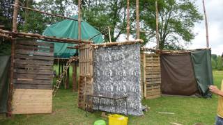 Kampeerterrein voor scouts "Près de l'Eglise"in DOURBES 