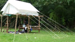 Kampeerterrein voor scouts "Près de l'Eglise"in DOURBES 