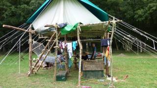 Kampeerterrein voor scouts "Près de l'Eglise"in DOURBES 