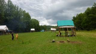 Kampeerterrein voor scouts "Près de l'Eglise"in DOURBES 