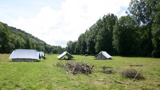 Kampeerterrein voor scouts "Près de l'Eglise"in DOURBES 