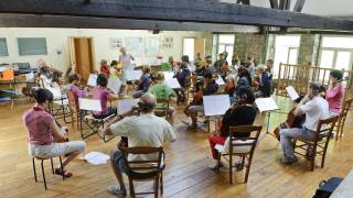  Ferme-château de Dourbes, salle polyvalente, stage de musique